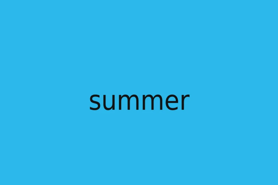 Summer Brat-style design example