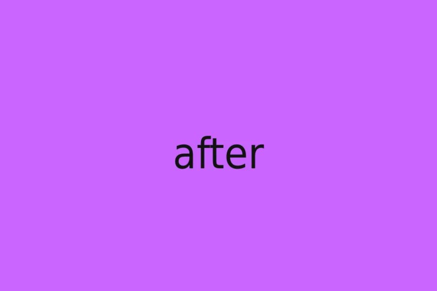 After Brat-style design example